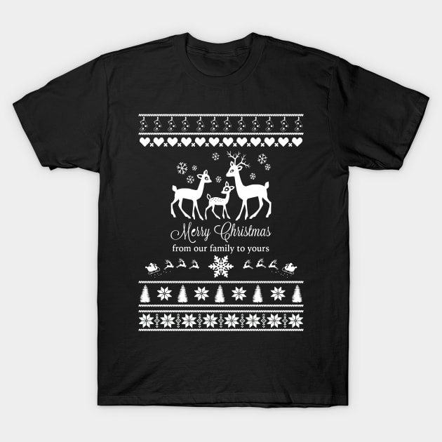 Merry Christmas Family T-Shirt by bryanwilly